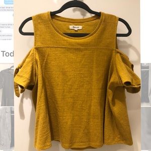 Madewell Cold Shoulder Top